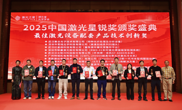 红星杨科技荣获激光星锐奖&ldquo;最佳激光设备配套产品技术创新奖&rdquo;