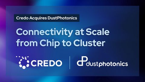 高速连接创新者 Credo 成功完成对硅光技术先锋 DustPhotonics 的收购