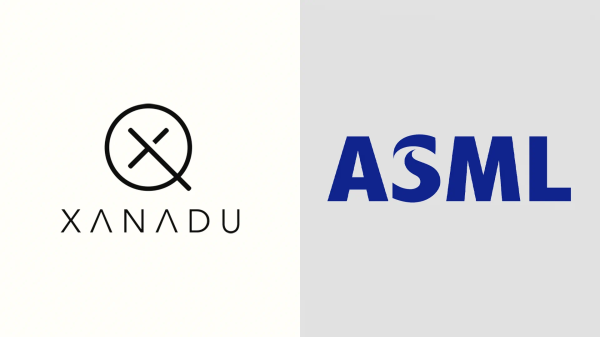 Xanadu与ASML达成合作，共同开发光子量子硬件光刻工艺